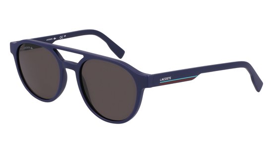 LACOSTE L6008S 424 MATTE BLUE 53/19/145 MALE Zonnebrillen van Merkloos