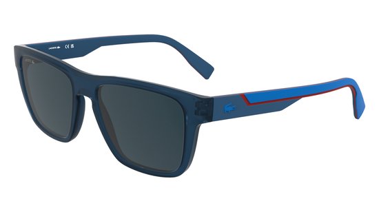 LACOSTE L6058S 424 MATTE BLUE 54/17/145 MALE Zonnebrillen van Merkloos