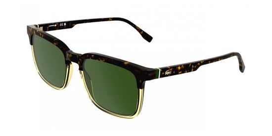 Lacoste L6074S Havana/transparent h0ney 56/19/145 MAN Zonnebrillen