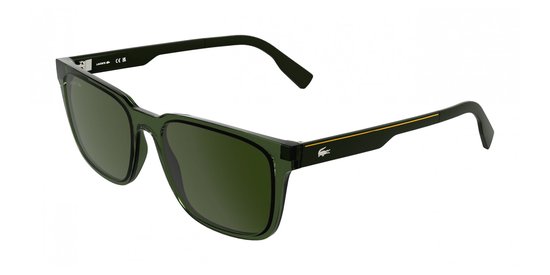 Lacoste L6077S Transparent green 55/18/145 MAN Zonnebrillen van Lacoste