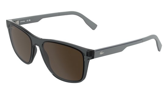 LACOSTE L6078S 035 TRANSPARENT GREY 56/18/145 MALE Zonnebrillen van Merkloos