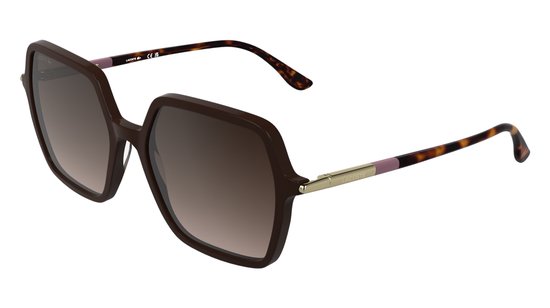 LACOSTE L6079S 601 BURGUNDY 57/17/140 Vrouw Zonnebrillen van Merkloos