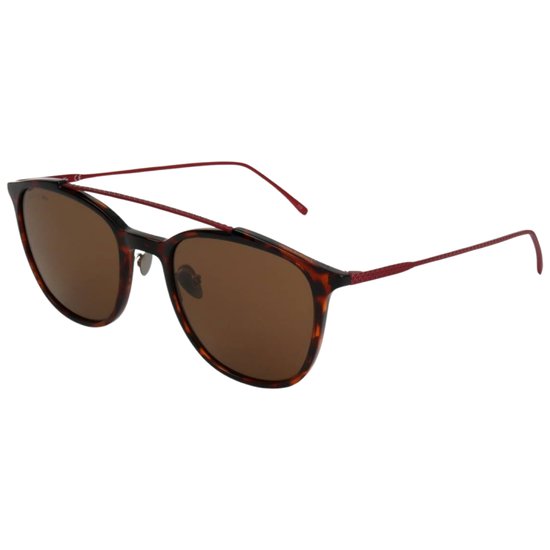Lacoste - L880S38749 - Zonnebril - Unisex - Bruin - Bruine lens van Lacoste