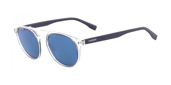 Lacoste L881S N Crystal/navy 52/18/145 UNISEX Zonnebrillen