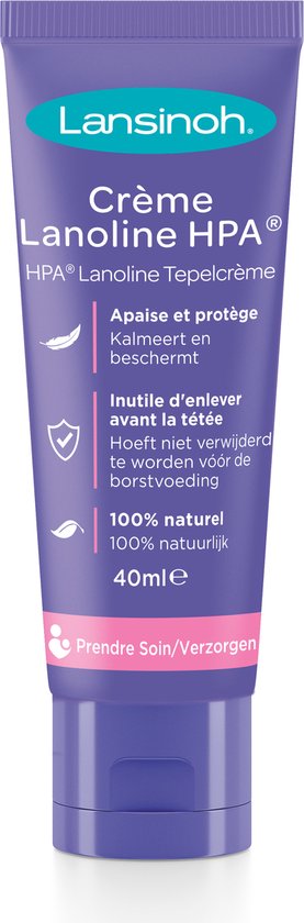 Lansinoh Lanoline 40 ml Tepelcreme 10163 van Lansinoh