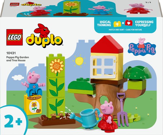 LEGO DUPLO Peppa Big tuin en boomhut - 10431 van LEGO