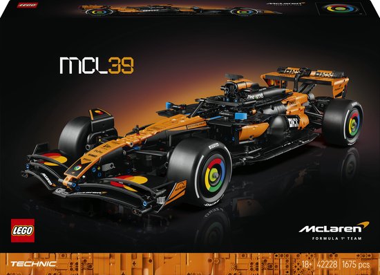 LEGO Technic McLaren MCL39 F1® Car - 42228 van Merkloos