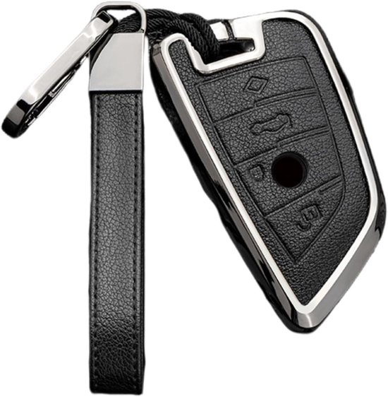 lhoes BMW X1 X3 X4 X5 X6 G30 7 Serie F48 F39 520 525 F30 - Zink legering - Zwart - 4 toetsen van Merkloos