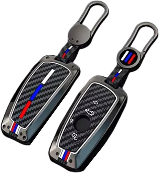 lhoes Zinklegering voor BMW 1 3 5 serie F10 F11 F20 F30 F31 F34 G20 G30 X3 F25 X4 I3 M3 M4 - Koolstofvezel Patroon - Zachte - Matte Kleur van Merkloos