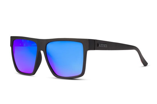 Liive Vision | Zonnebril | Drijvend montuur | ENVY | Mirror Polar Float OZ Matt Black van Liive Vision