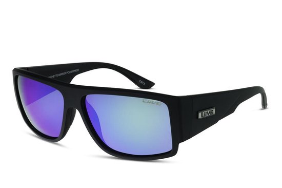 Liive Vision | Zonnebril | MACHETTE | Mirror Polar Matt Black van Liive Vision