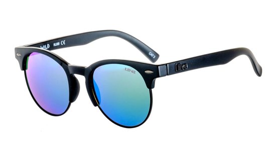 Liive Vision| Zonnebril | WILD | Mirror Polar Matt Black van Liive Vision