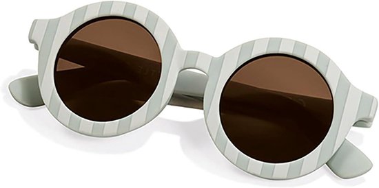 Little Dutch 125810 children's sunglasses round - Fresh Greens green, green, green van Merkloos