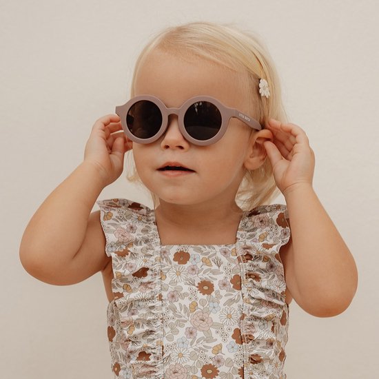 Little Dutch Zonnebril Rond Mauve van Merkloos