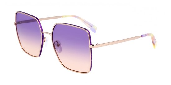 Liu Jo LJ158S GOLD/VIOLET SHADED 58/18/140 Damenbrillen Zonnebrillen