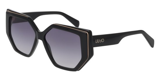 Liu Jo LJ810S Black 56/13/140 WOMAN Zonnebrillen van Merkloos