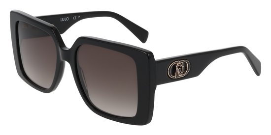 Liu Jo LJ816S Black 55/18/140 WOMAN Zonnebrillen van Merkloos