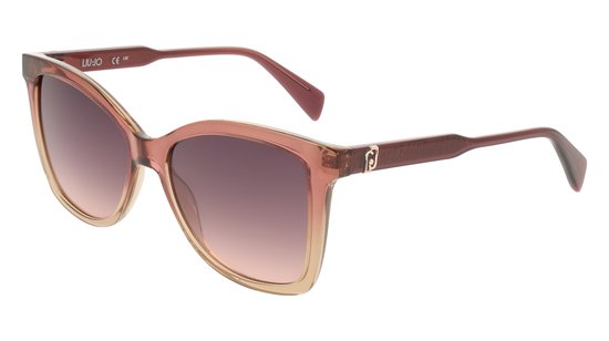 LIU JO LJ822S 607 BURGUNDY/SAND 55/16/140 Vrouw Zonnebrillen van Merkloos