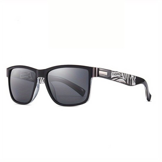 Livano Zonnebril - Zonnenbrillen - Zonnenbril - Sun Glasses - Sunglasses - Techno Bril - Rave & Festival - Premium Quality - Mode Zwart van Livano