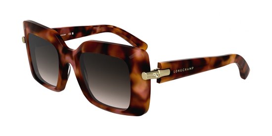 Longchamp LO776S Rose havana 50/22/140 WOMAN Zonnebrillen