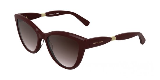 Longchamp LO804S Burgundy 54/17/140 WOMAN Zonnebrillen