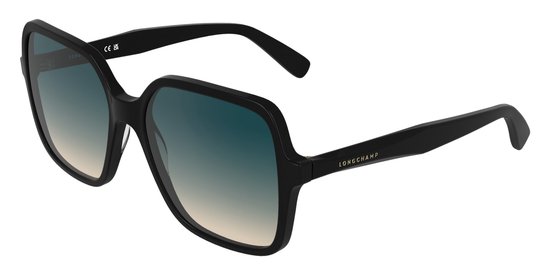 Longchamp LO808S Black 57/17/140 WOMAN Zonnebrillen van Merkloos
