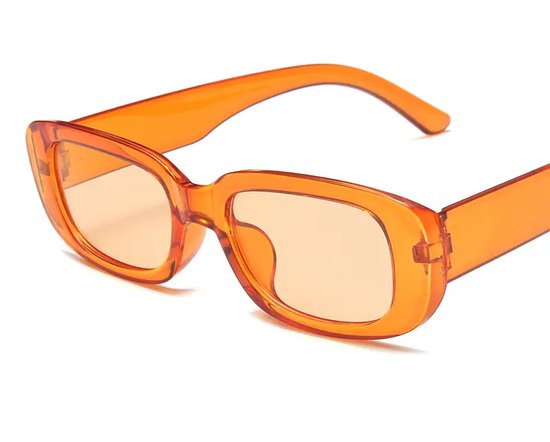 LOUD AND CLEAR® - Brede Zonnebril - Oranje - EK - Nederlands Elftal - Festival Bril - Rave Bril - Techno Bril van LOUD AND CLEAR®