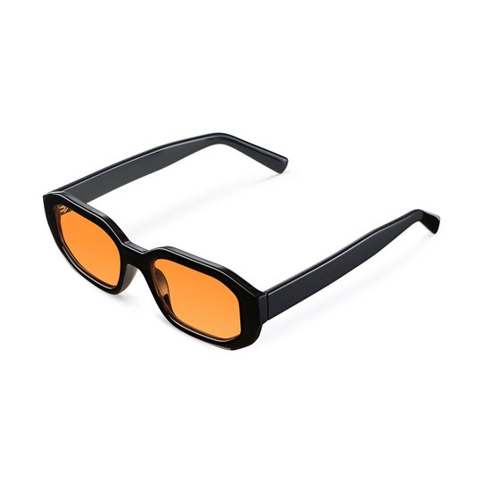 Loud and Clear® - Zonnebril - Heren - Dames - Oranje - Rechthoekig - Gepolariseerd - Polariserend - Koningsdag - WK van Merkloos