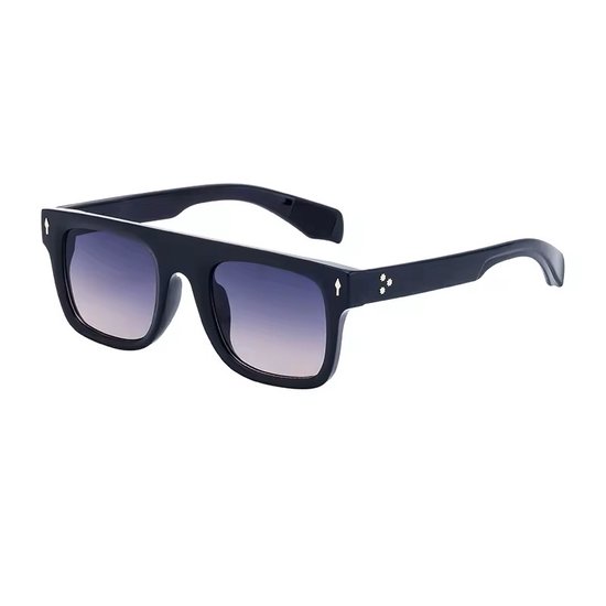 LOUD AND CLEAR® - Zonnebril - Rechthoekig - Heren - Dames - Zwart - Festival van LOUD AND CLEAR®
