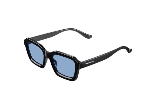 LUMIÈRE - ZWART MET BLAUWE ZONNEBRIL DÉBROUILLARD van LUMIÈRE