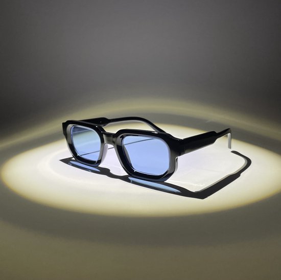 Lunets S1 - Zonnebril - Festivalbril - Zwart - Unisex van Lunets