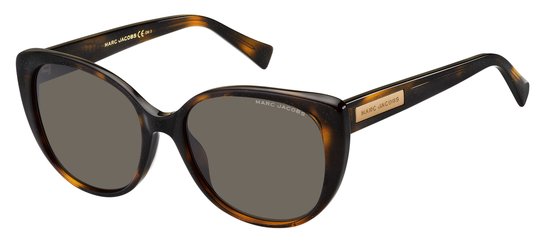 Marc Jacobs 421/s Dames Zonnebril - Havana/grijs van Marc Jacobs
