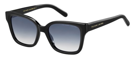 Marc Jacobs Zonnebril Dames Rechthoekig Zwart/blauw/grijs