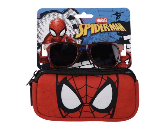Marvel - Spider-Man - zonnebril met draagetui van Merkloos