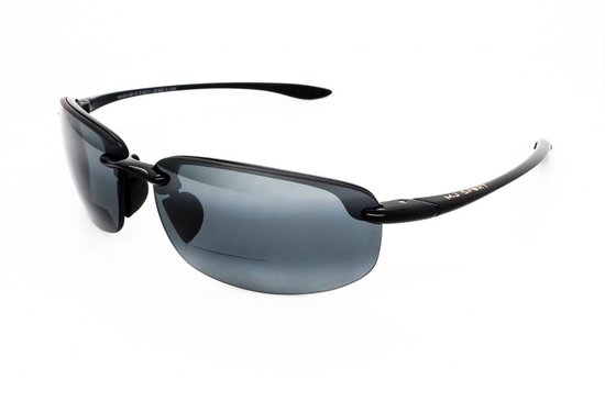 Maui Jim Hookipa + 2.00 Readers Polarized - Zonnebril - Zwart van Maui Jim