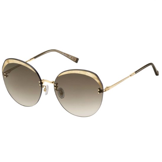 Max Mara zonnebril - Wire IIIa - lichtroze van Max Mara