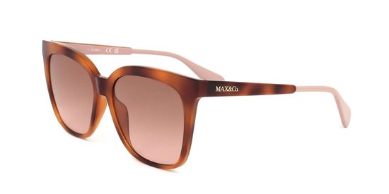Max&co. MO0022 Blonde havana 56/15/140 WOMAN Zonnebrillen