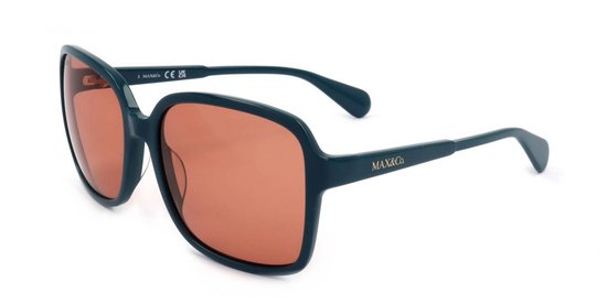 Max&co. MO0079 Shiny dark green 57/18/130 WOMAN Zonnebrillen