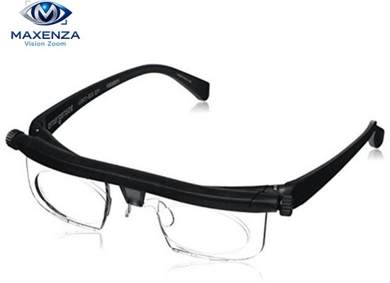Maxenza Vision Zoom™ - Verstelbare Bril met Variabele Focus (-6.0 tot +3.0) van Maxenza