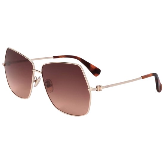MaxMara MM0035-H 30F Zonnebril - Dames - Goudkleurig van Merkloos
