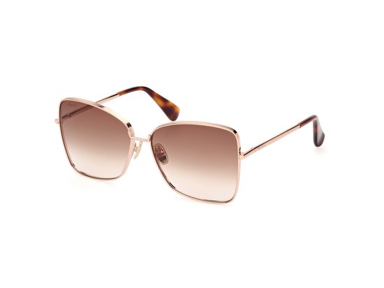 MaxMara MM0097 28F shiny rose gold 59/14/135 Vrouw Zonnebrillen van Merkloos