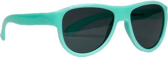 Melleson Eyewear - Kinderzonnebril Charlie 0-2 jaar - maat S - Mintgroen - Zonder brillenkoker van Melleson Eyewear