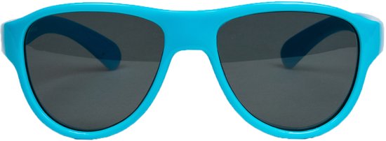 Melleson Eyewear - Kinderzonnebril Charlie 3 - 7 jaar - maat M - blauw - Zonder brillenkoker van Melleson Eyewear