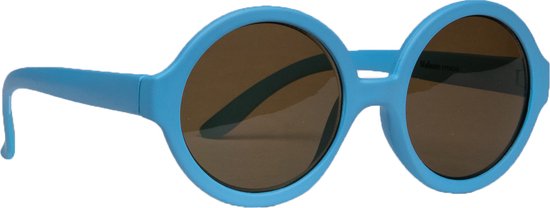 Melleson Eyewear - Kinderzonnebril Lenny 7+ jaar - maat L- Blauw van Melleson Eyewear