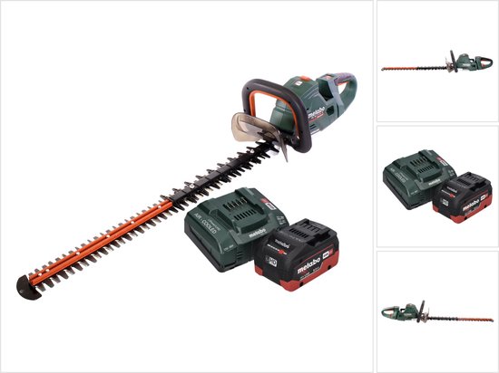 Metabo HS 18 LTX BL 75 accu heggenschaar 18 V 75 cm borstelloos + 1x accu 8.0 Ah + lader van Meta