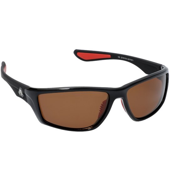 Mikado Gepolariseerde Zonnebril – Polarized Visbril voor Vissen & Hengelsport – Anti Reflectie – Bruin