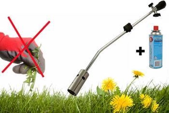Milieuvriendelijke onkruidbrander - inclusief 1 gasfles van Gloria