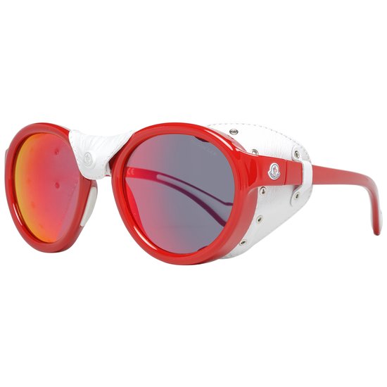 Moncler ML0046/S 67C Zonnebril - Dames - Heren - Rood van Merkloos