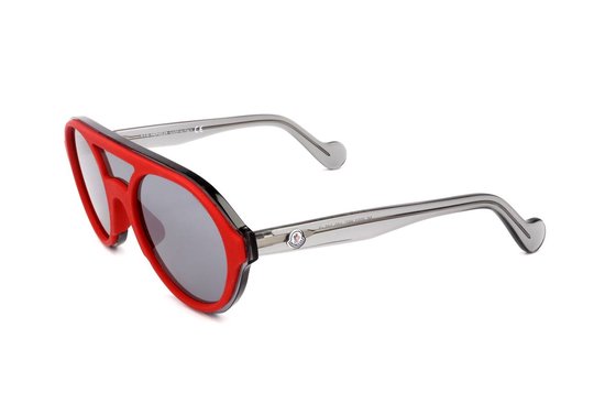 Moncler ML0052 SHINY RED 0/0/145 UNISEX Zonnebrillen van Merkloos
