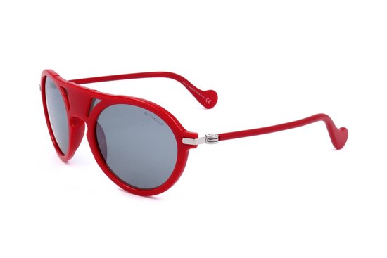 Moncler ML0053 67D MATTE RED 0/0/135 UNISEX Zonnebrillen van Merkloos